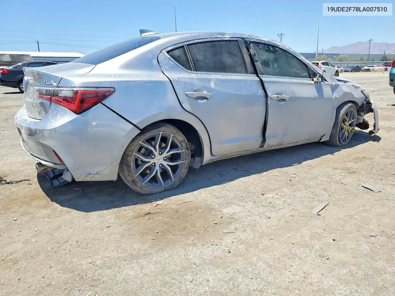 2020 Acura Ilx Premium VIN: 19UDE2F78LA007510 Lot: 59397886