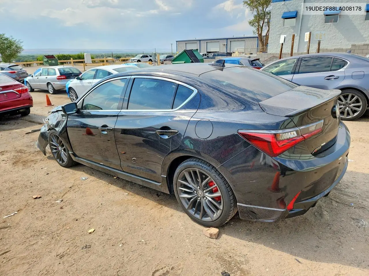 2020 Acura Ilx Premium A-Spec VIN: 19UDE2F88LA008178 Lot: 60081286