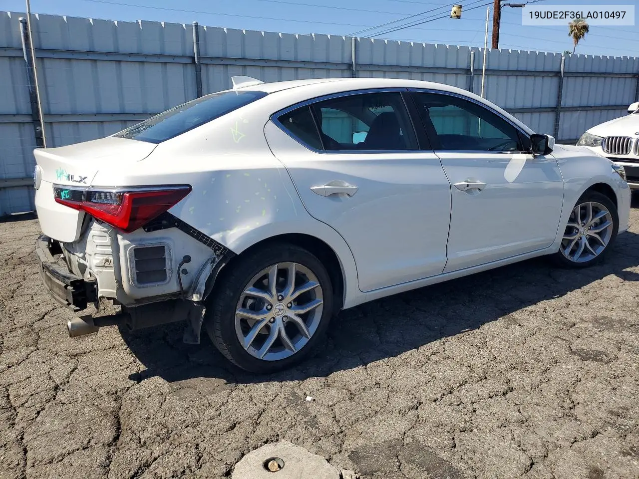 2020 Acura Ilx VIN: 19UDE2F36LA010497 Lot: 60279396