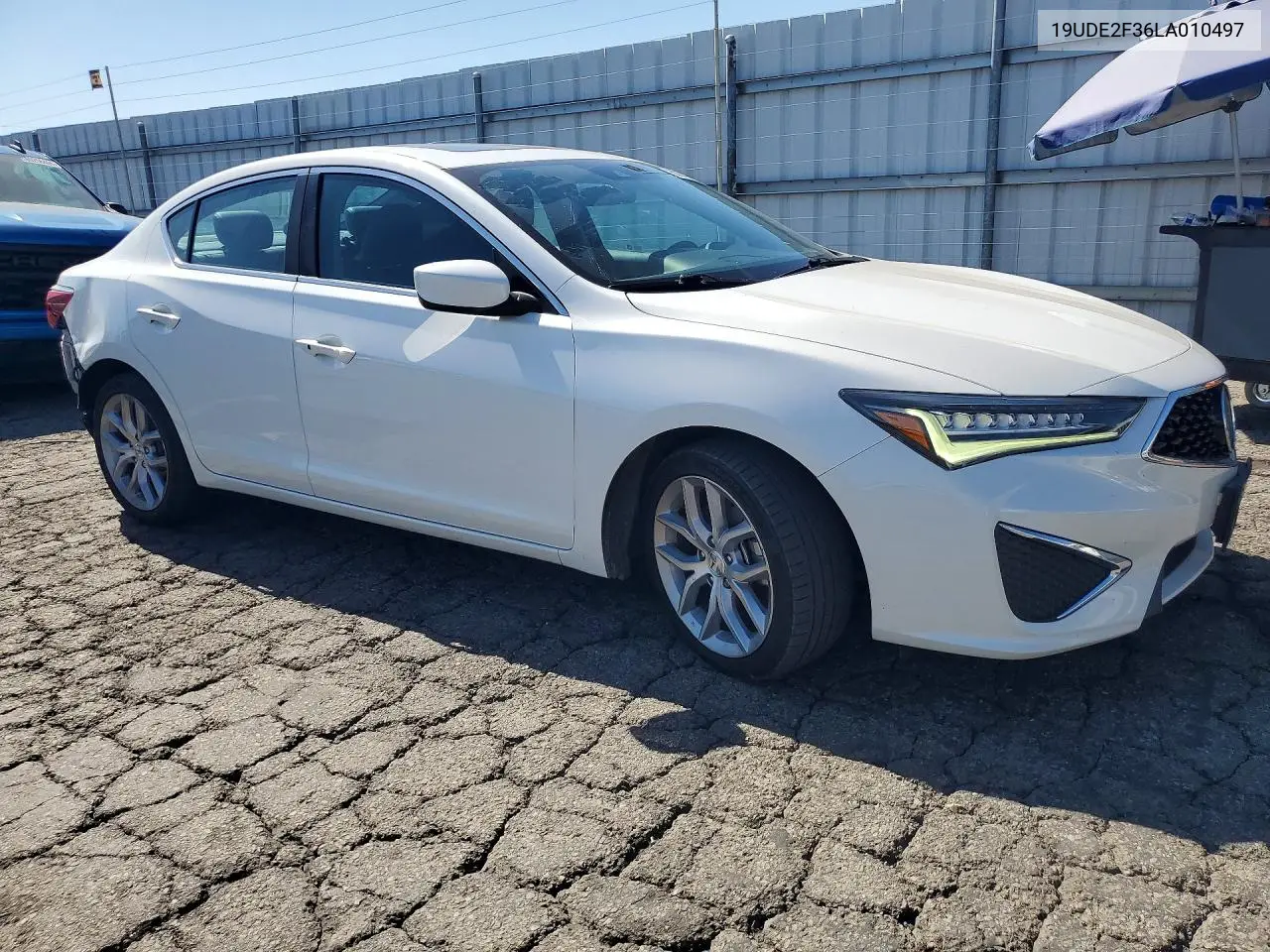 2020 Acura Ilx VIN: 19UDE2F36LA010497 Lot: 60279396