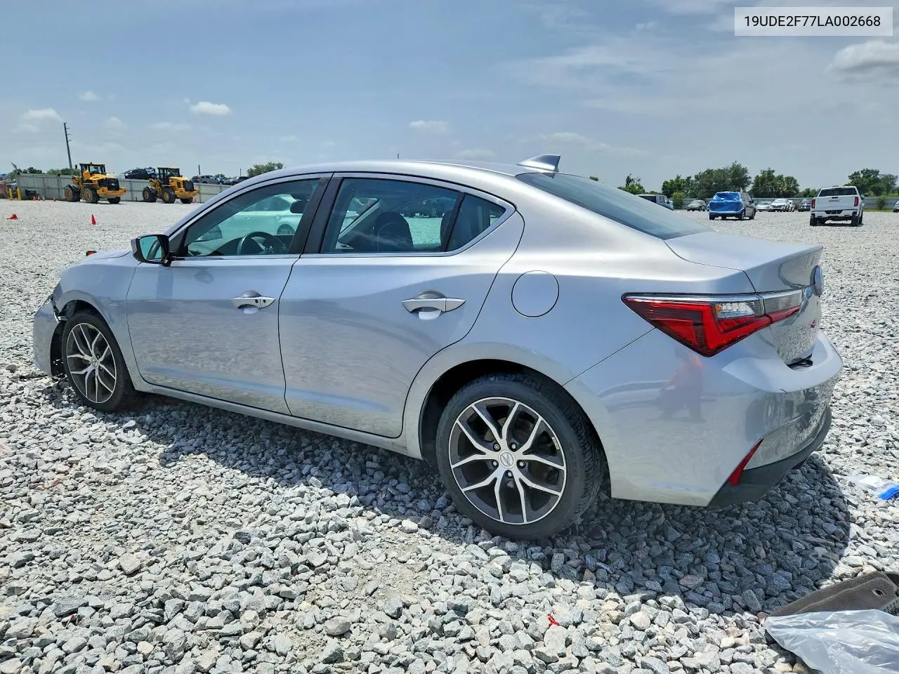 2020 Acura Ilx Premium VIN: 19UDE2F77LA002668 Lot: 60396886