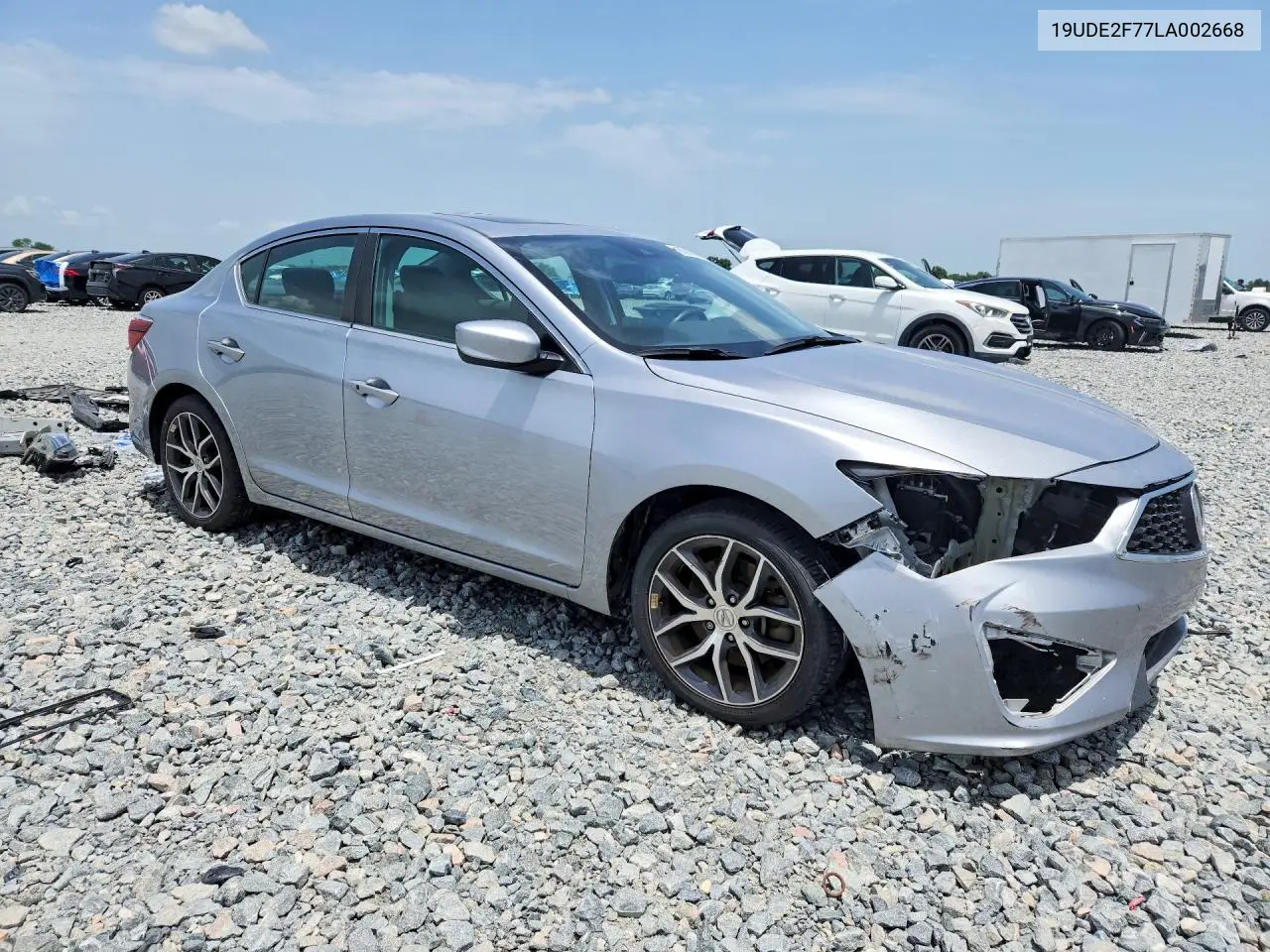 2020 Acura Ilx Premium VIN: 19UDE2F77LA002668 Lot: 60396886