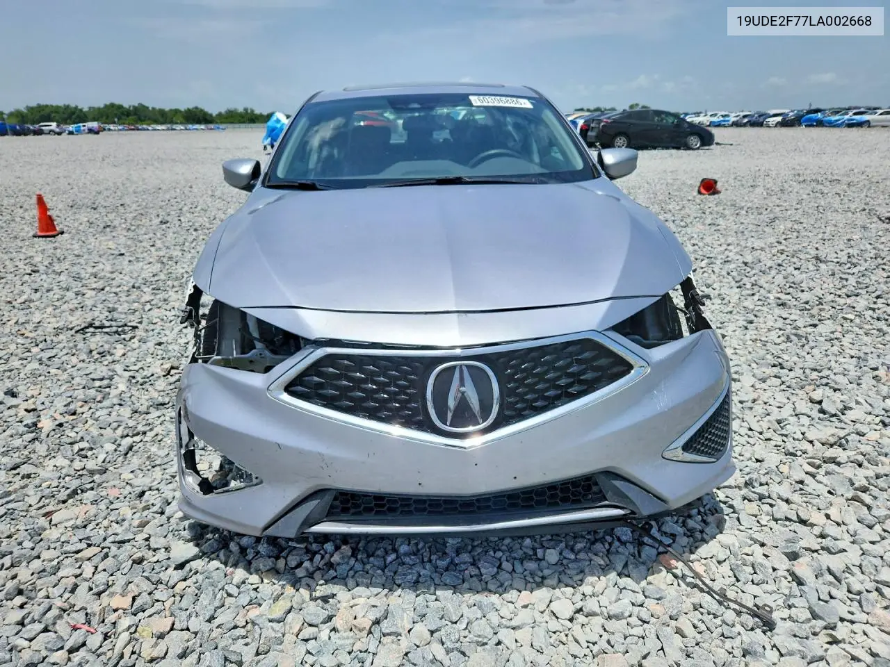 2020 Acura Ilx Premium VIN: 19UDE2F77LA002668 Lot: 60396886