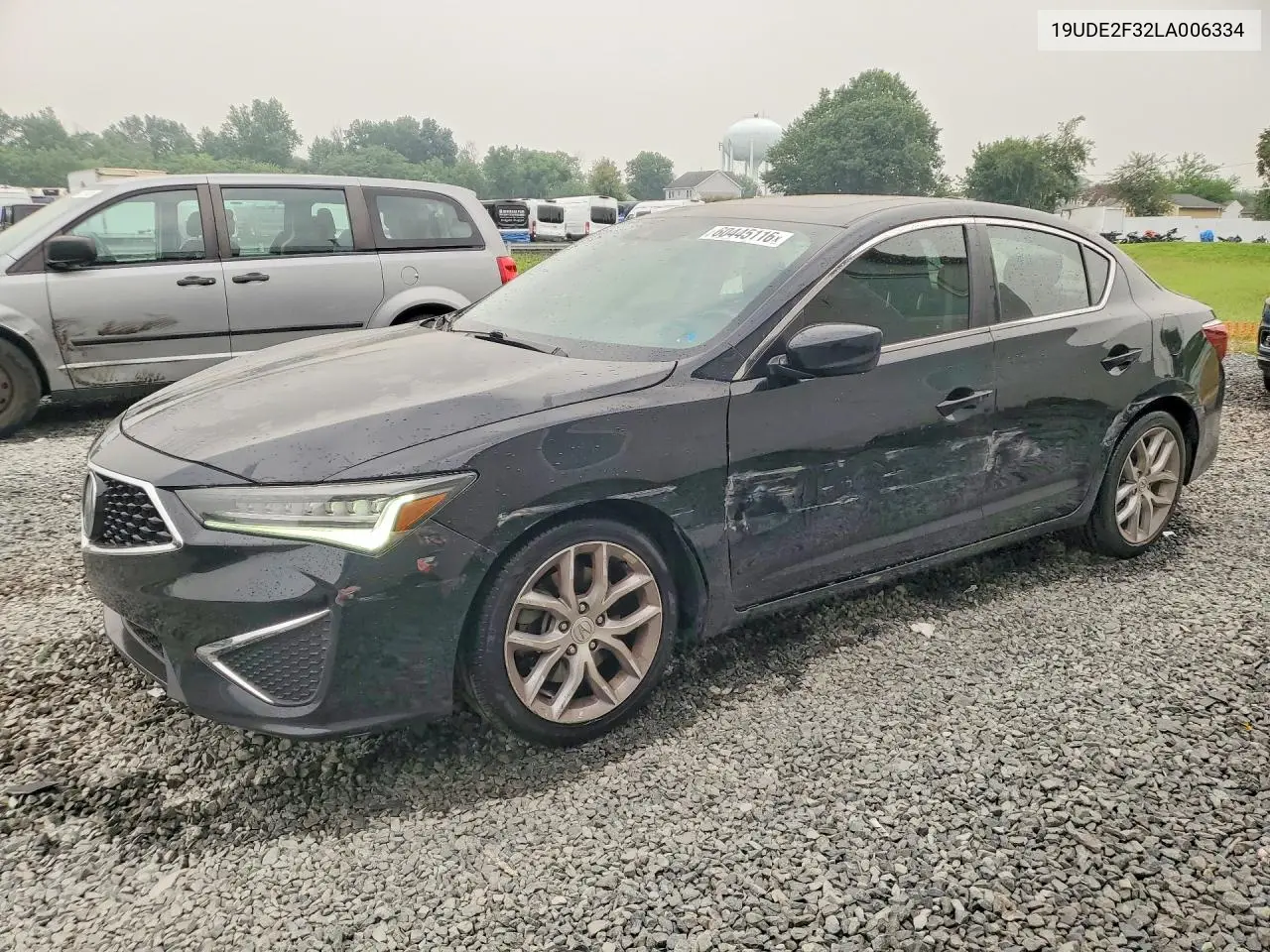 2020 Acura Ilx VIN: 19UDE2F32LA006334 Lot: 60445116