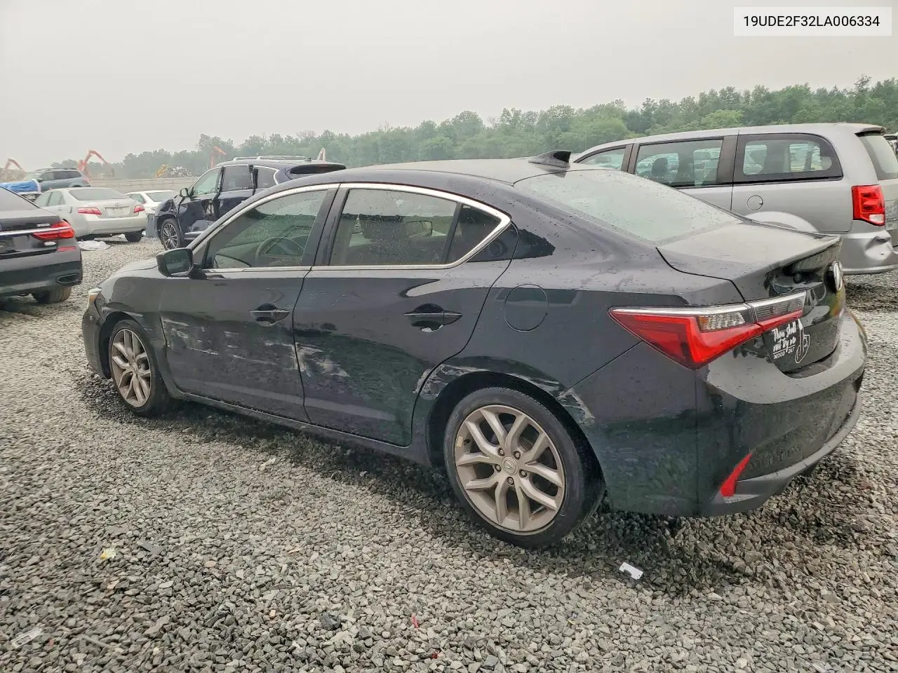 2020 Acura Ilx VIN: 19UDE2F32LA006334 Lot: 60445116