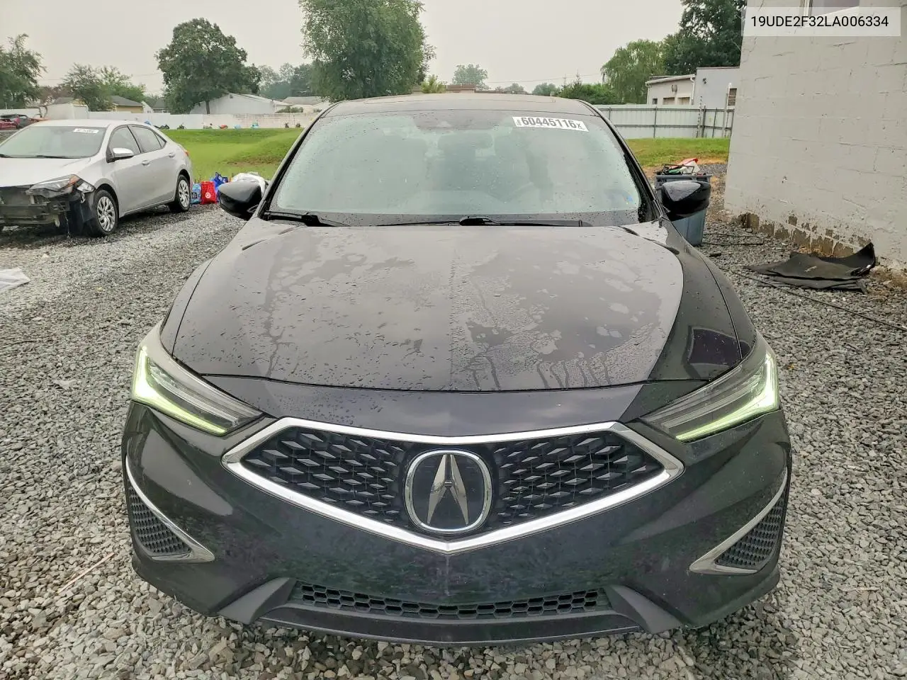 2020 Acura Ilx VIN: 19UDE2F32LA006334 Lot: 60445116