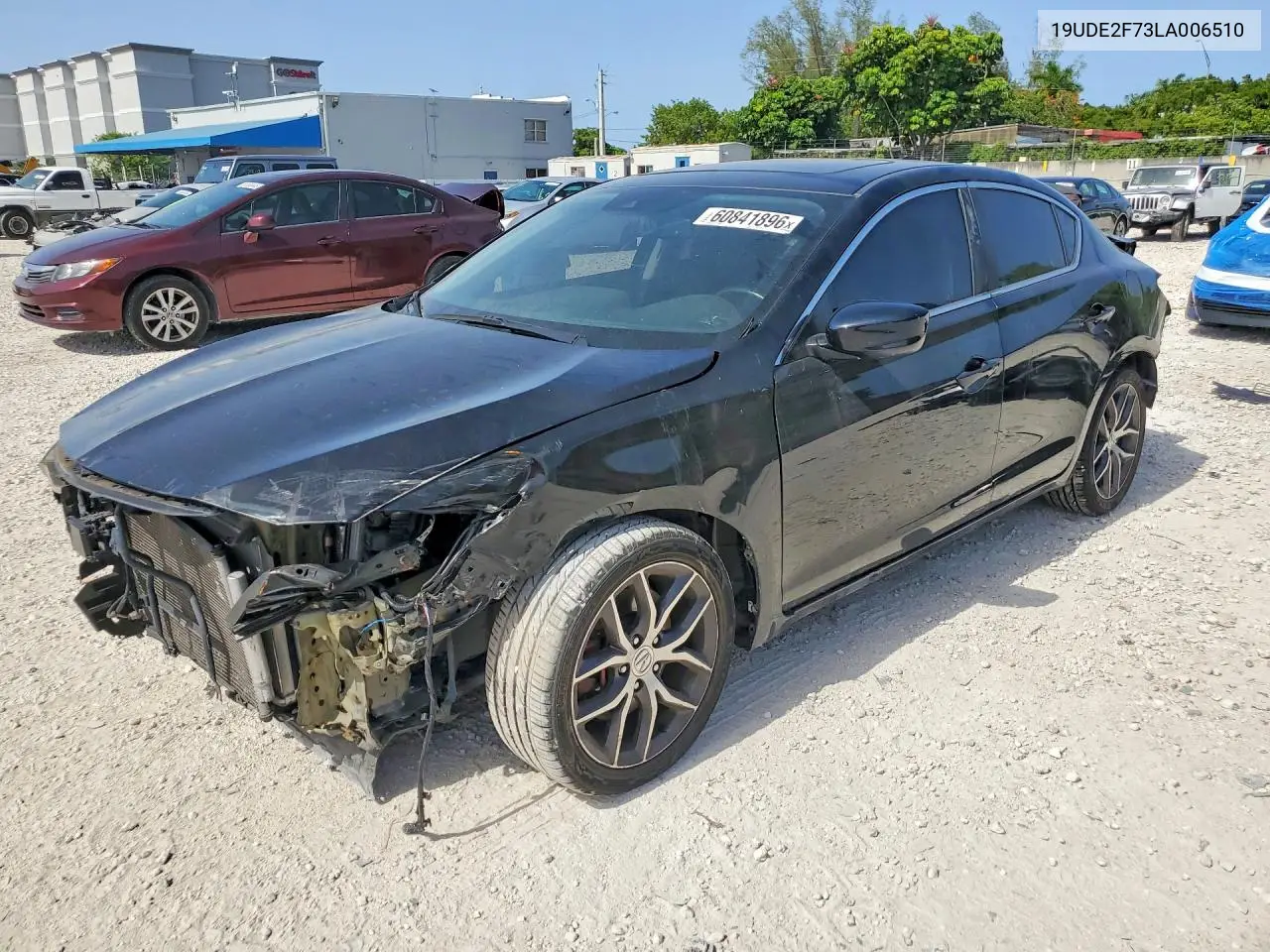 2020 Acura Ilx Premium VIN: 19UDE2F73LA006510 Lot: 60841896