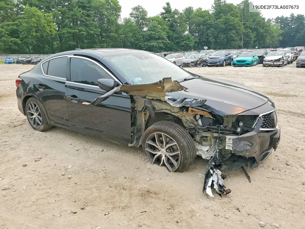 2020 Acura Ilx Premium VIN: 19UDE2F73LA007673 Lot: 61299806
