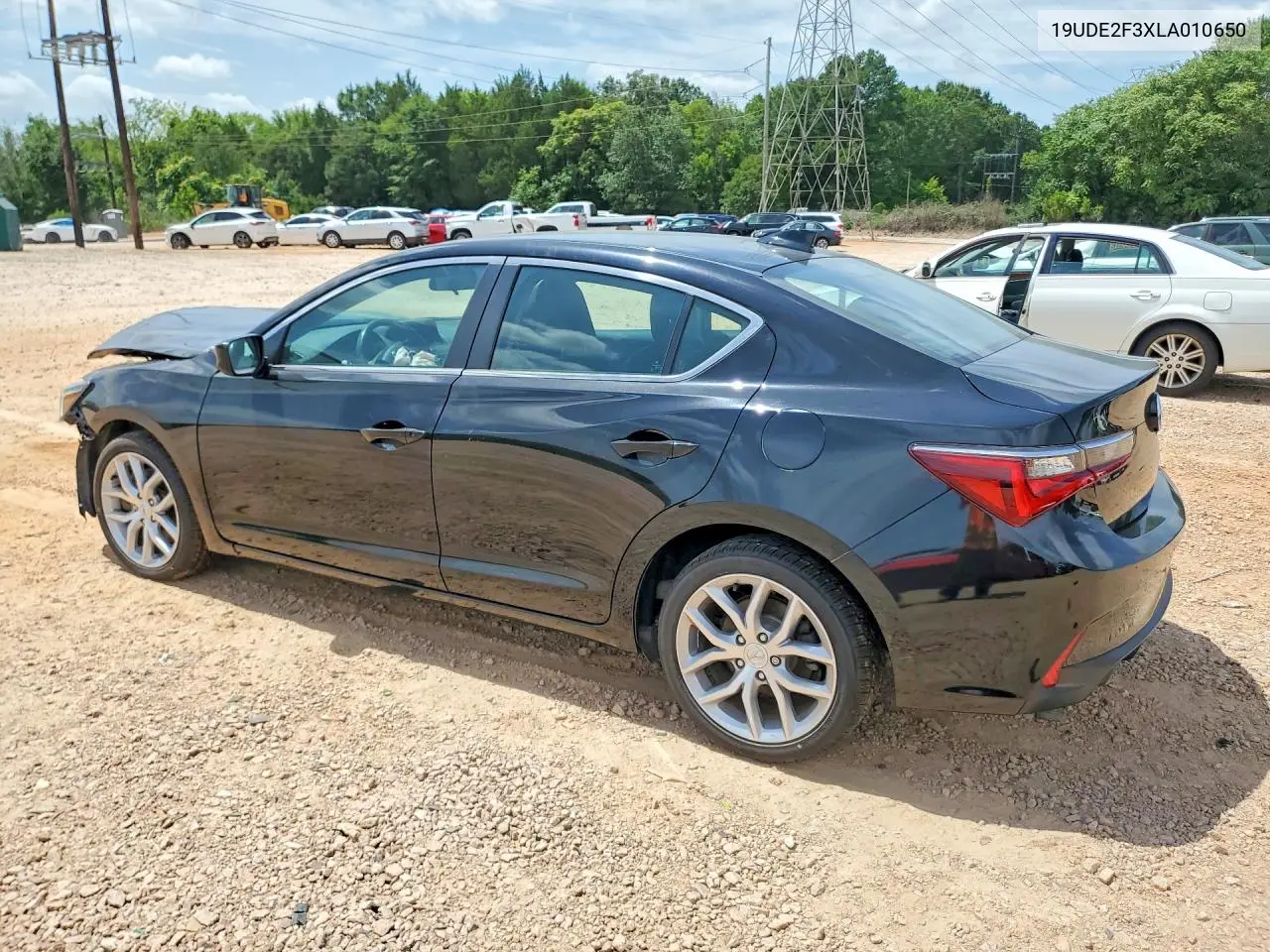 2020 Acura Ilx VIN: 19UDE2F3XLA010650 Lot: 62214606