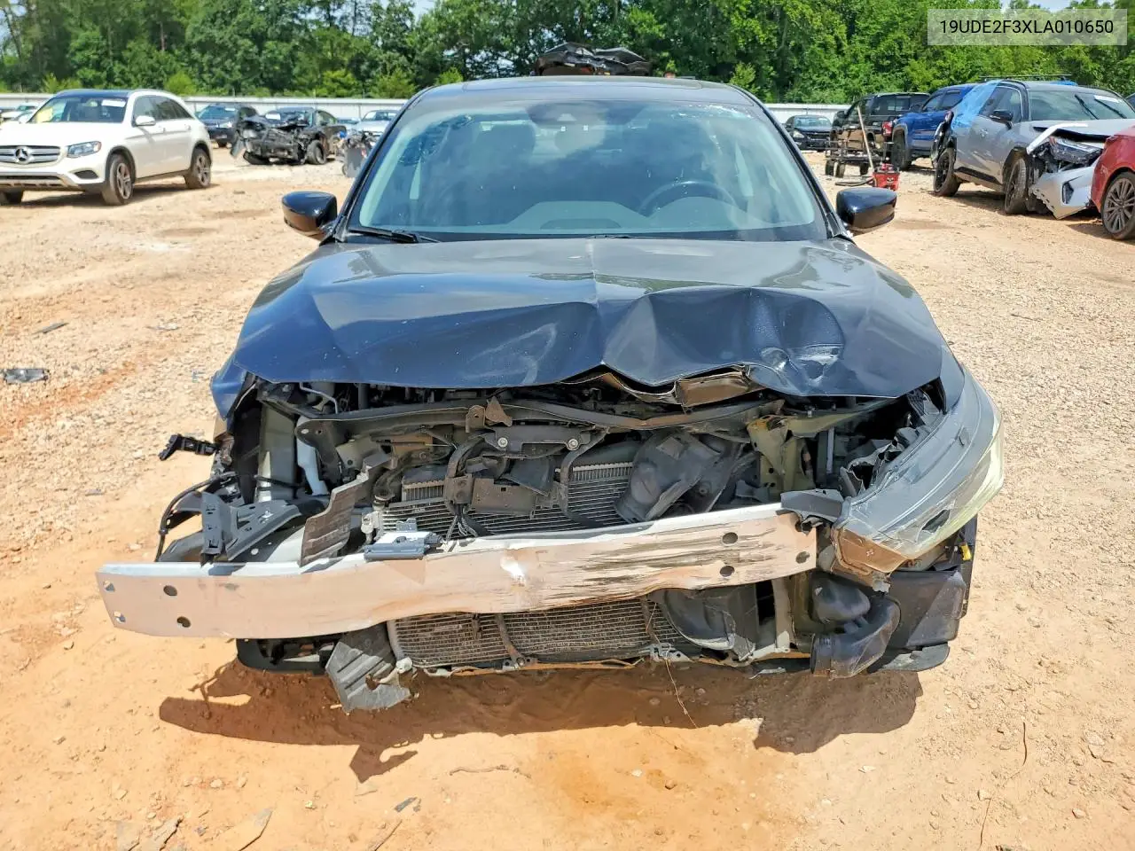 2020 Acura Ilx VIN: 19UDE2F3XLA010650 Lot: 62214606