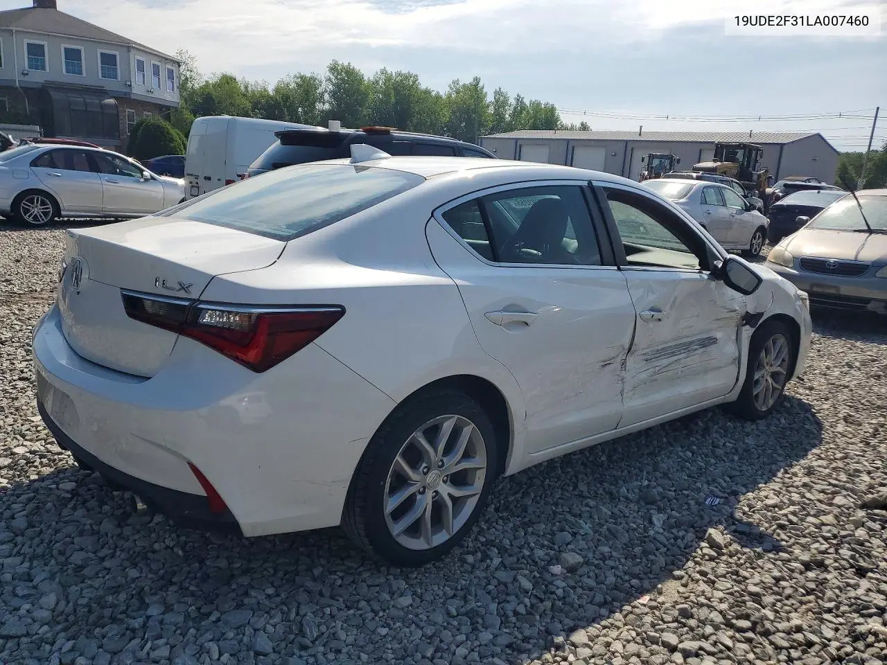 2020 Acura Ilx VIN: 19UDE2F31LA007460 Lot: 76293255