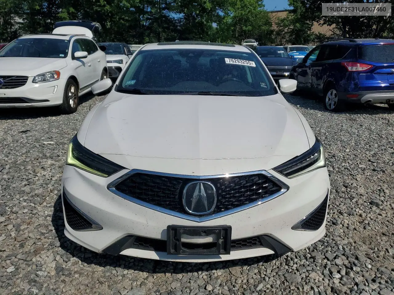 2020 Acura Ilx VIN: 19UDE2F31LA007460 Lot: 76293255
