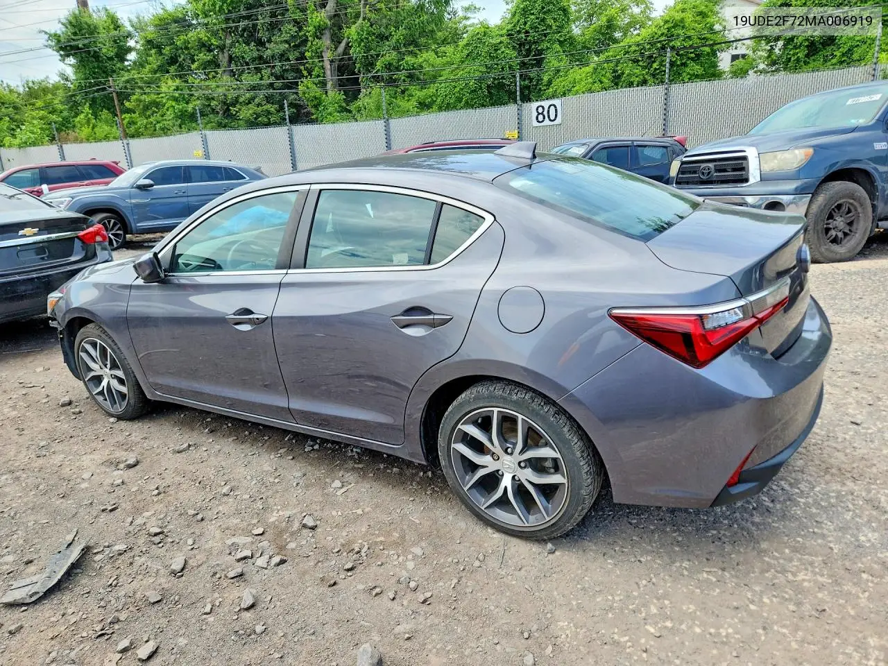 2021 Acura Ilx Premium VIN: 19UDE2F72MA006919 Lot: 56143816
