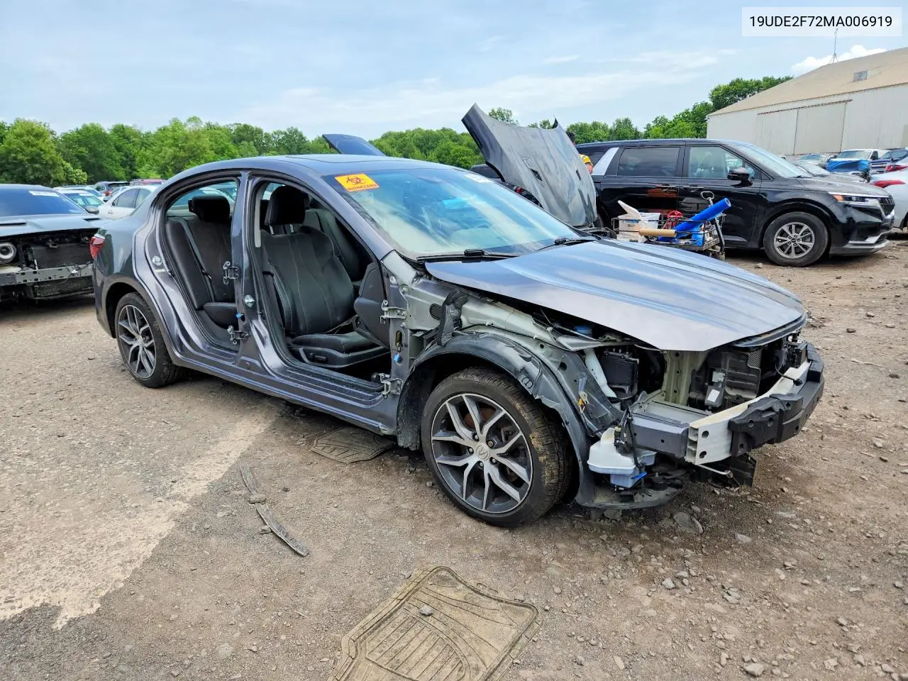 2021 Acura Ilx Premium VIN: 19UDE2F72MA006919 Lot: 56143816