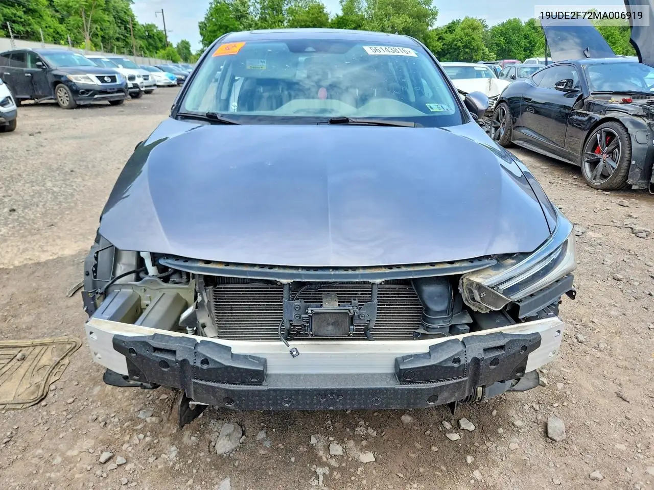 2021 Acura Ilx Premium VIN: 19UDE2F72MA006919 Lot: 56143816