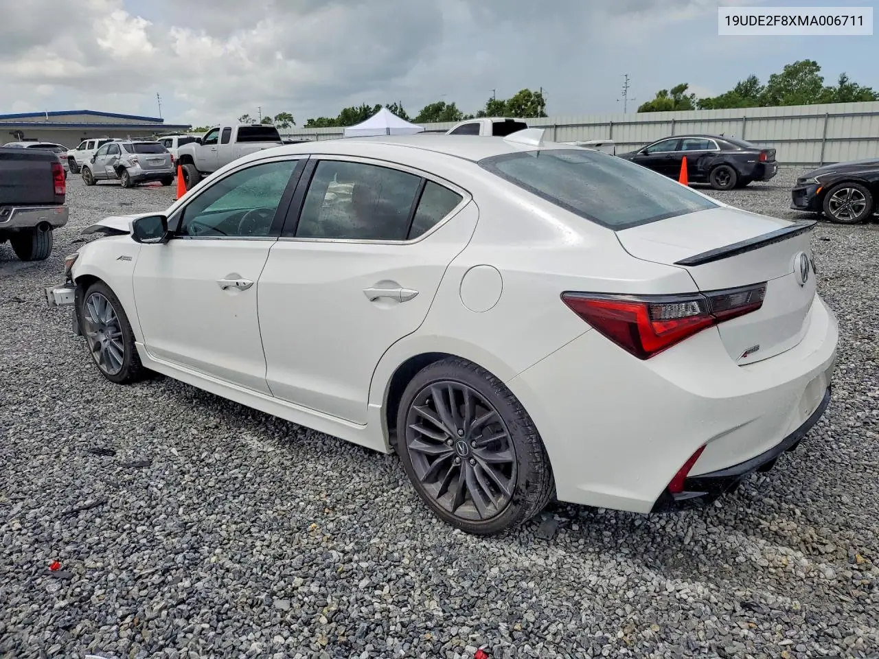2021 Acura Ilx Premium A-Spec VIN: 19UDE2F8XMA006711 Lot: 58009486