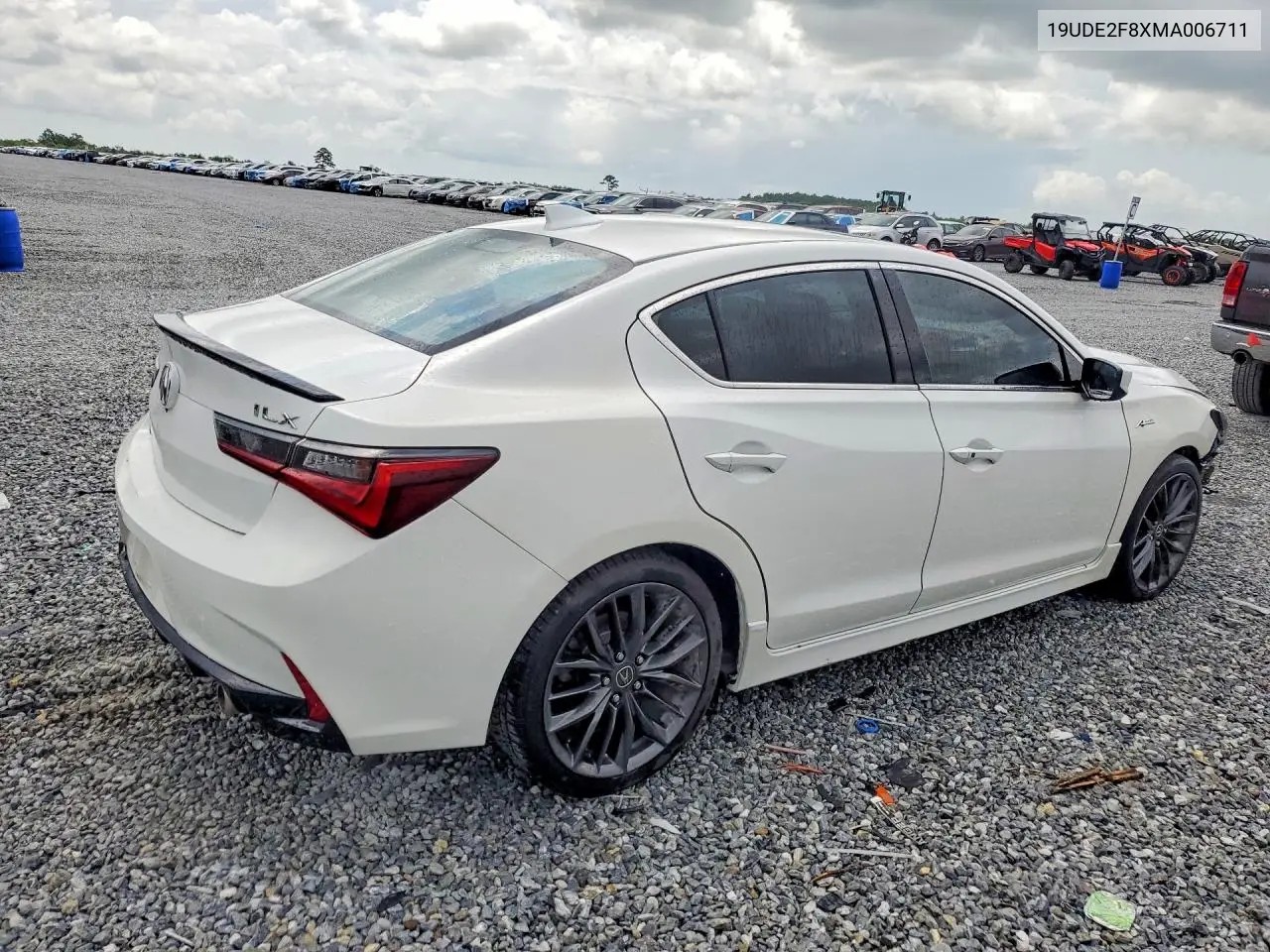 2021 Acura Ilx Premium A-Spec VIN: 19UDE2F8XMA006711 Lot: 58009486