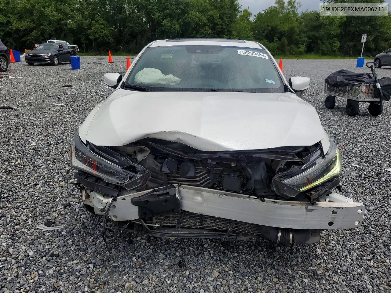 2021 Acura Ilx Premium A-Spec VIN: 19UDE2F8XMA006711 Lot: 58009486