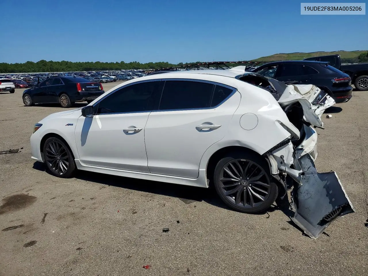 2021 Acura Ilx Premium A-Spec VIN: 19UDE2F83MA005206 Lot: 59260696