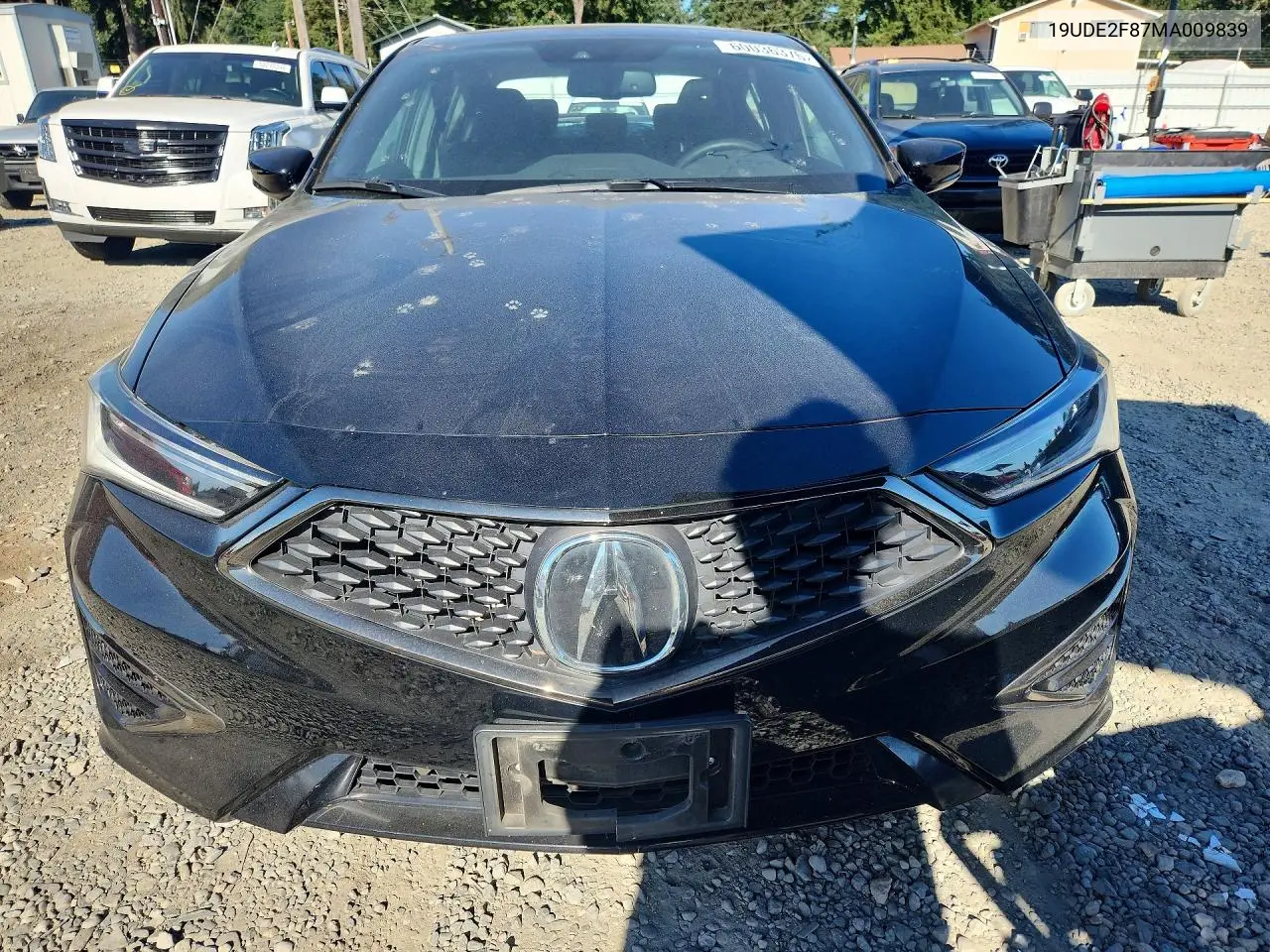 2021 Acura Ilx Premium A-Spec VIN: 19UDE2F87MA009839 Lot: 60036376