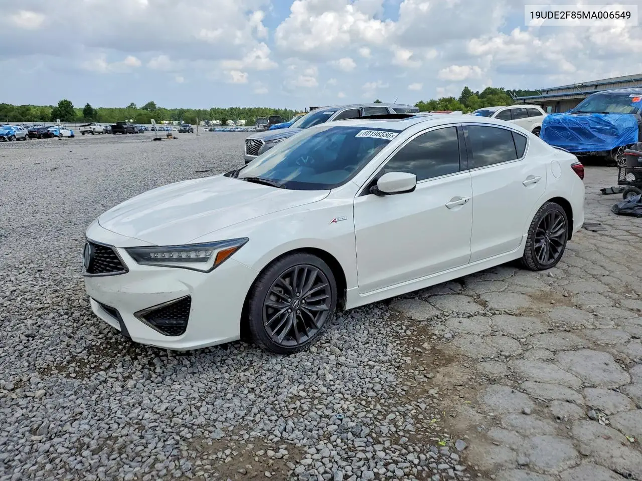 2021 Acura Ilx Premium A-Spec VIN: 19UDE2F85MA006549 Lot: 60196536