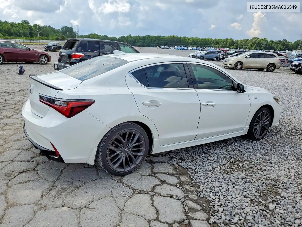 2021 Acura Ilx Premium A-Spec VIN: 19UDE2F85MA006549 Lot: 60196536