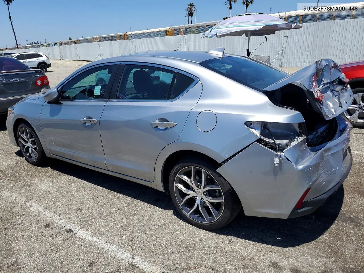 2021 Acura Ilx Premium VIN: 19UDE2F78MA001448 Lot: 60410026