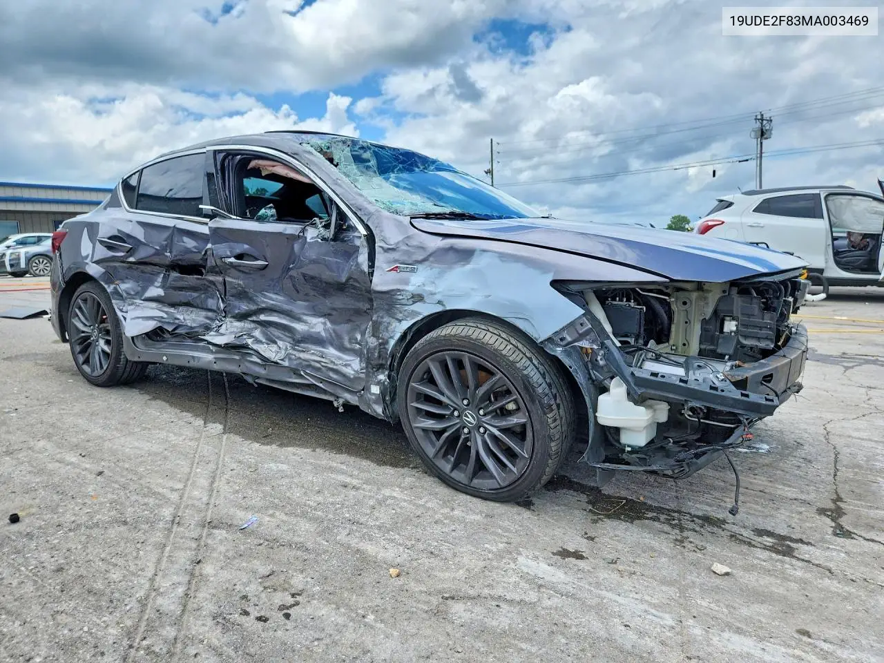 2021 Acura Ilx Premium A-Spec/Technology A-Sp VIN: 19UDE2F83MA003469 Lot: 61026586