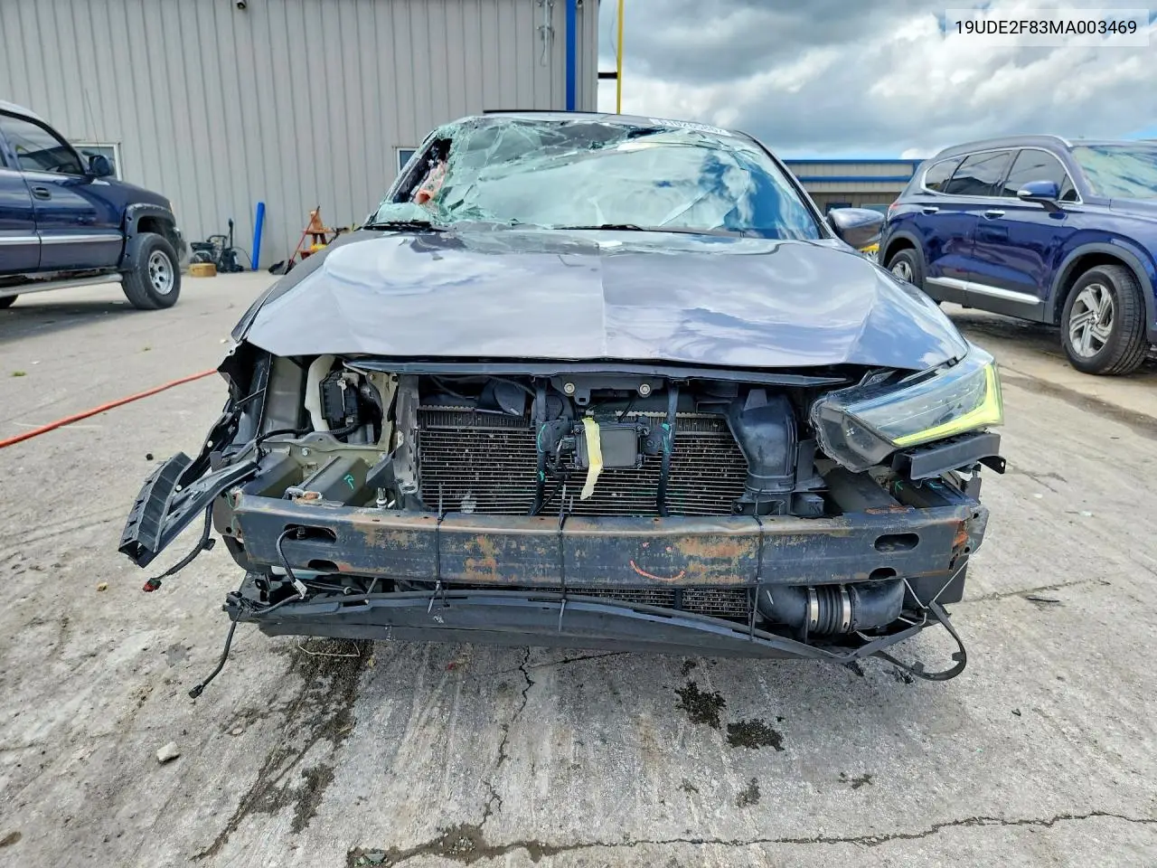 2021 Acura Ilx Premium A-Spec/Technology A-Sp VIN: 19UDE2F83MA003469 Lot: 61026586