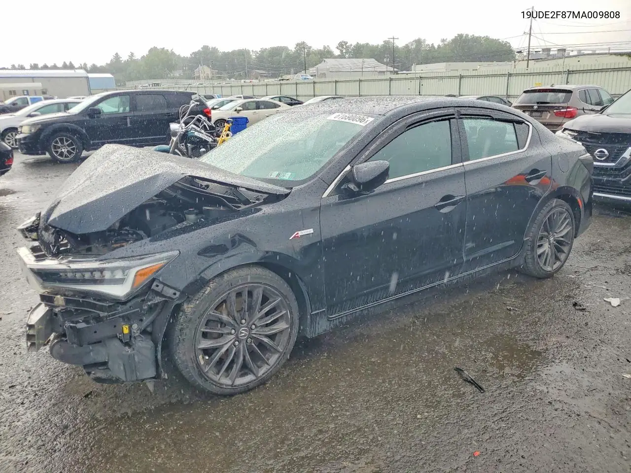 2021 Acura Ilx Premium A-Spec VIN: 19UDE2F87MA009808 Lot: 61690096