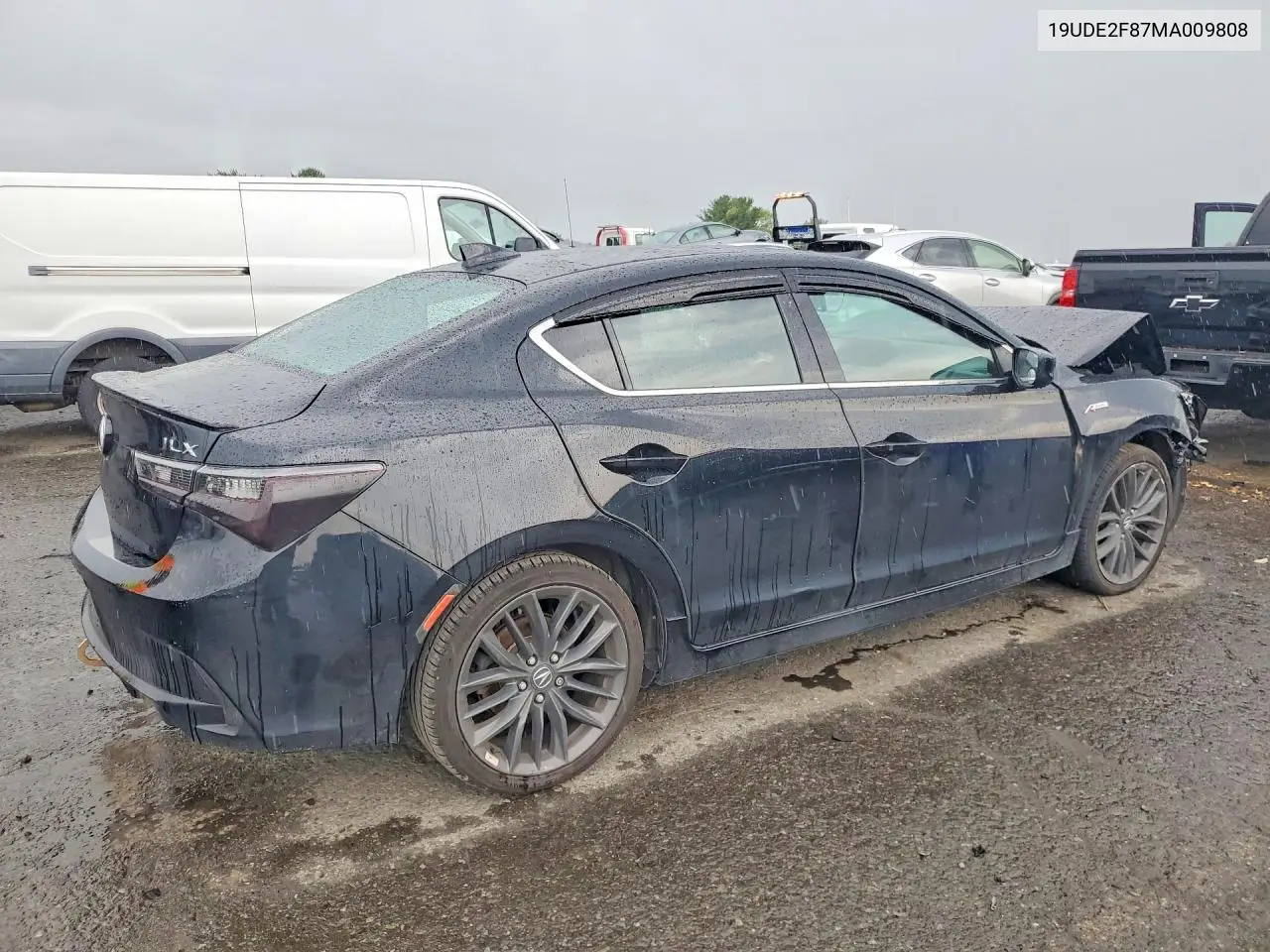 2021 Acura Ilx Premium A-Spec VIN: 19UDE2F87MA009808 Lot: 61690096