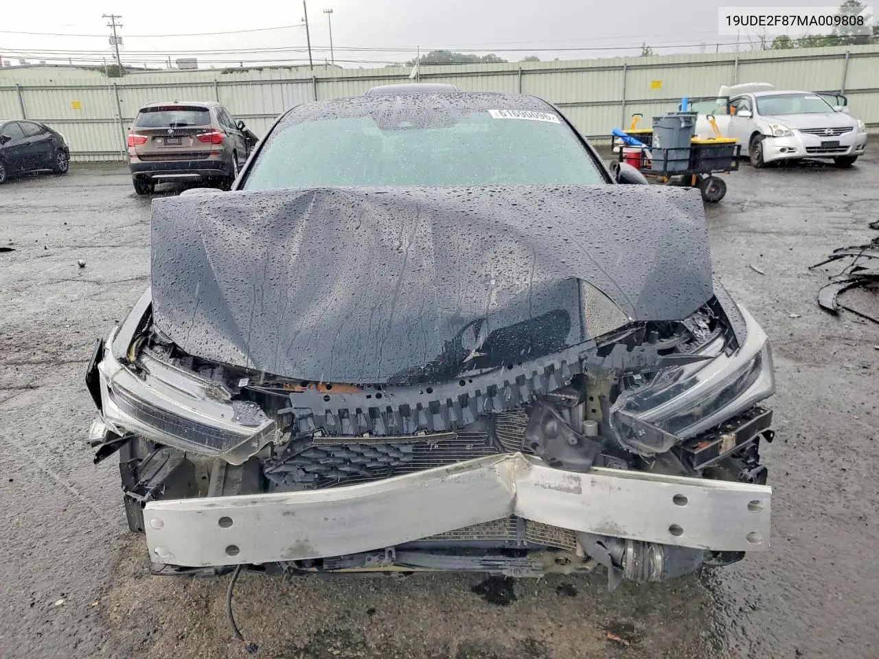 2021 Acura Ilx Premium A-Spec VIN: 19UDE2F87MA009808 Lot: 61690096