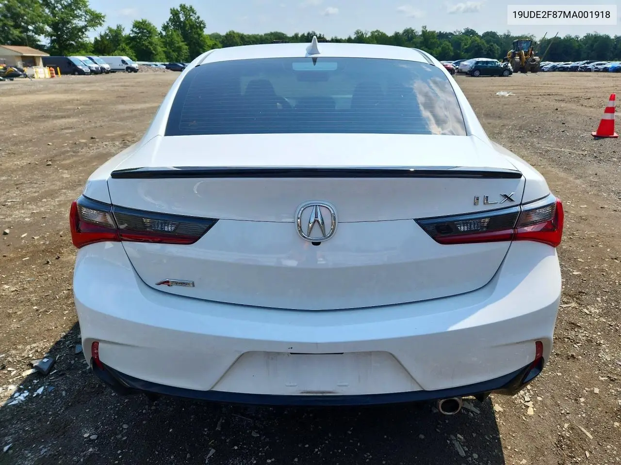 2021 Acura Ilx Premium A-Spec VIN: 19UDE2F87MA001918 Lot: 62279676
