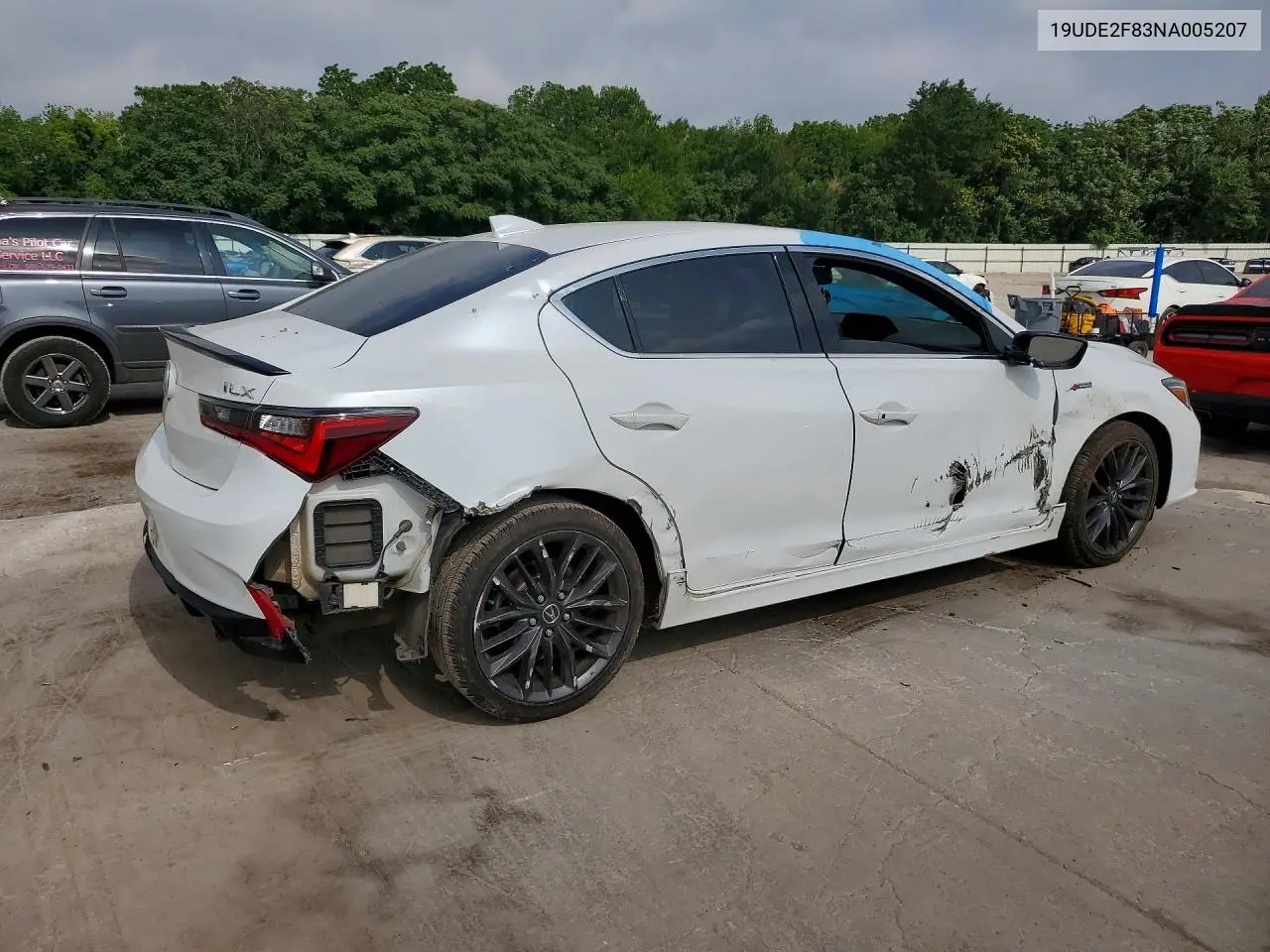 2022 Acura Ilx Premium A-Spec VIN: 19UDE2F83NA005207 Lot: 56313886