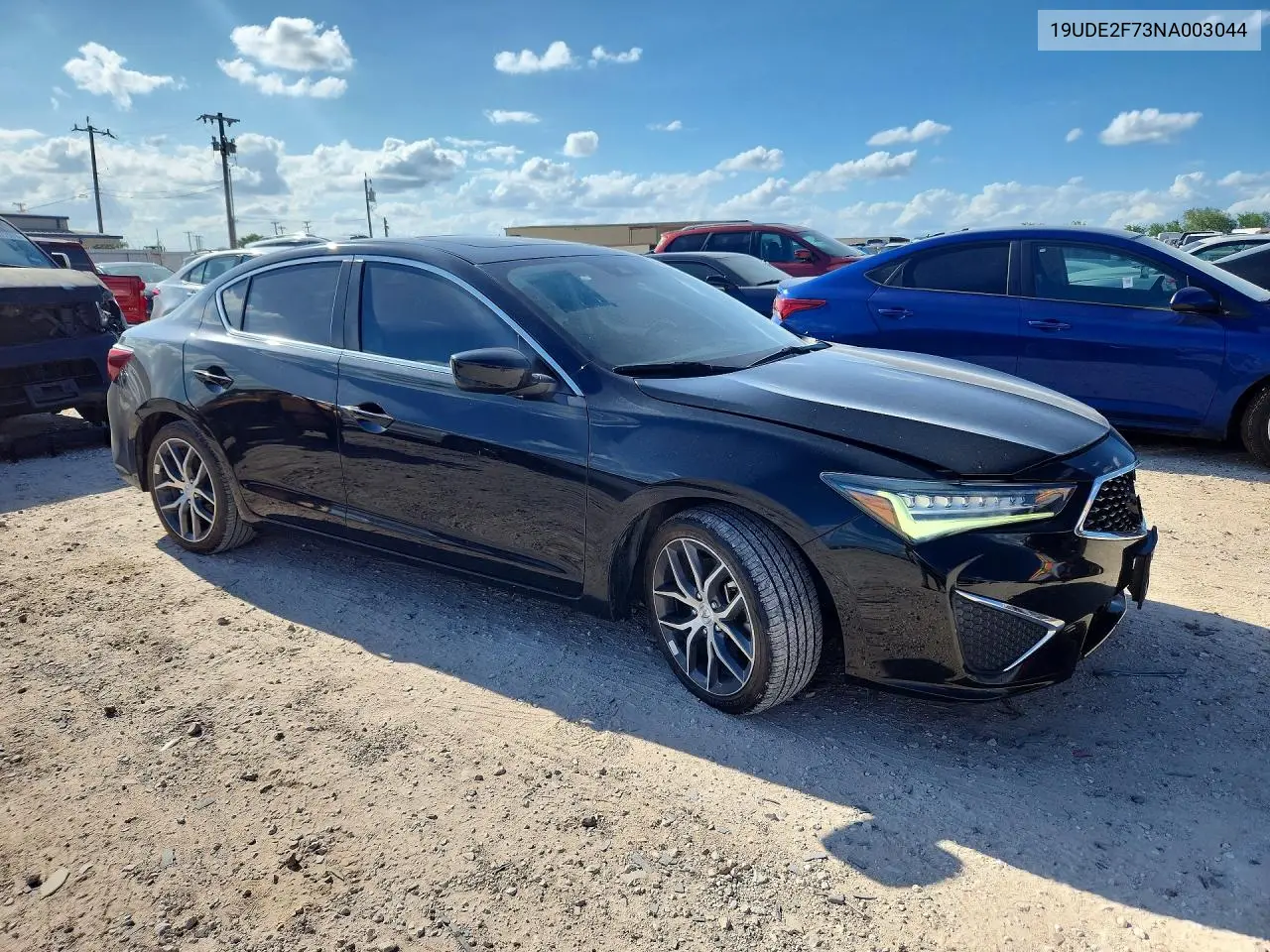 2022 Acura Ilx Premium VIN: 19UDE2F73NA003044 Lot: 57056456
