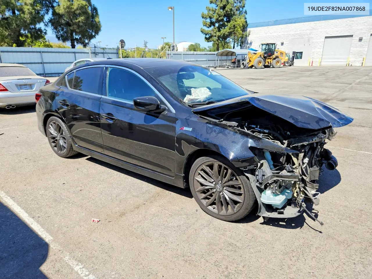 2022 Acura Ilx Premium A-Spec VIN: 19UDE2F82NA007868 Lot: 60082716