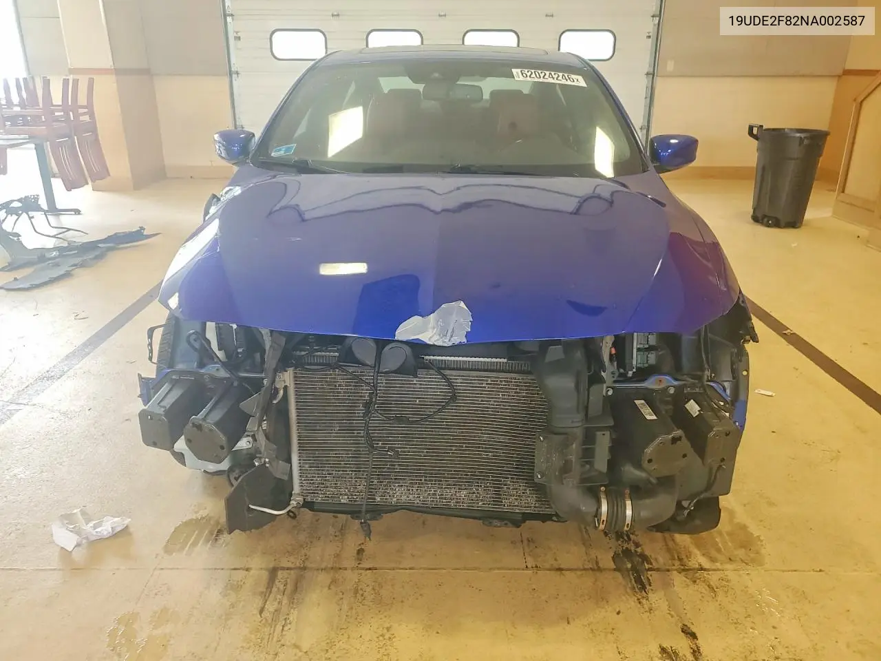 2022 Acura Ilx VIN: 19UDE2F82NA002587 Lot: 62024246