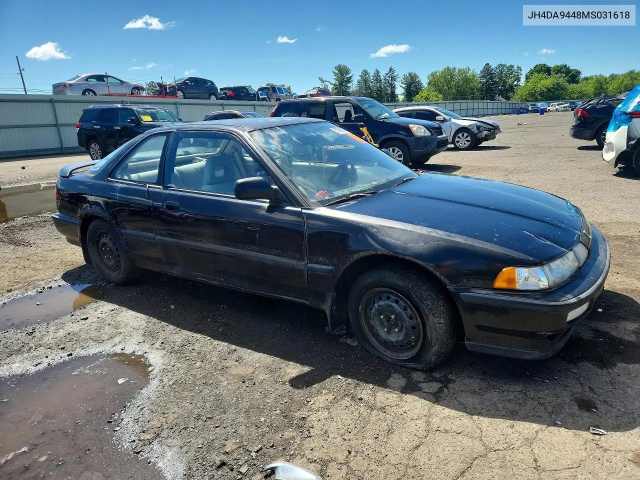 1991 Acura Integra Rs VIN: JH4DA9448MS031618 Lot: 57508566