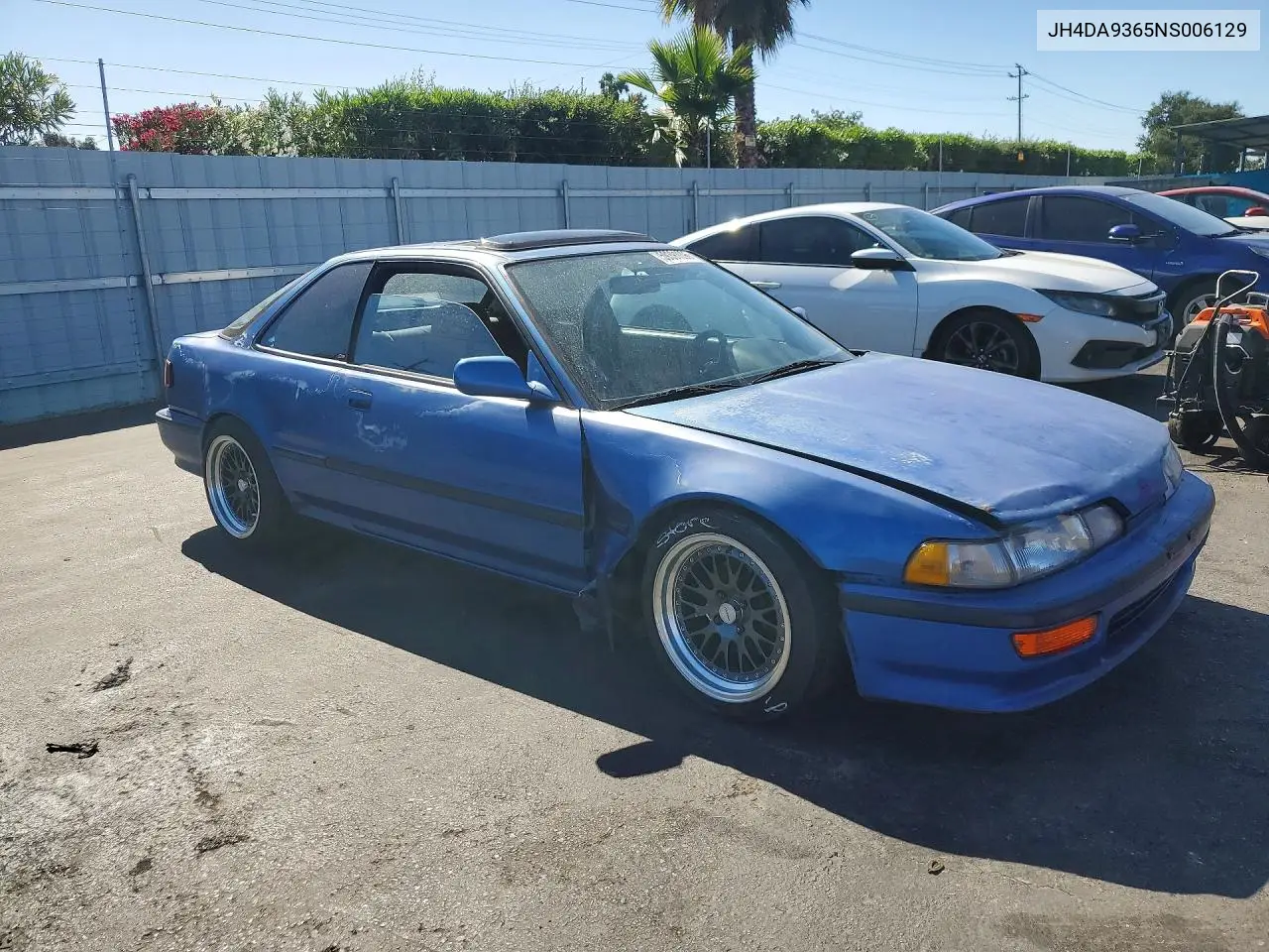 1992 Acura Integra Gs VIN: JH4DA9365NS006129 Lot: 59391096