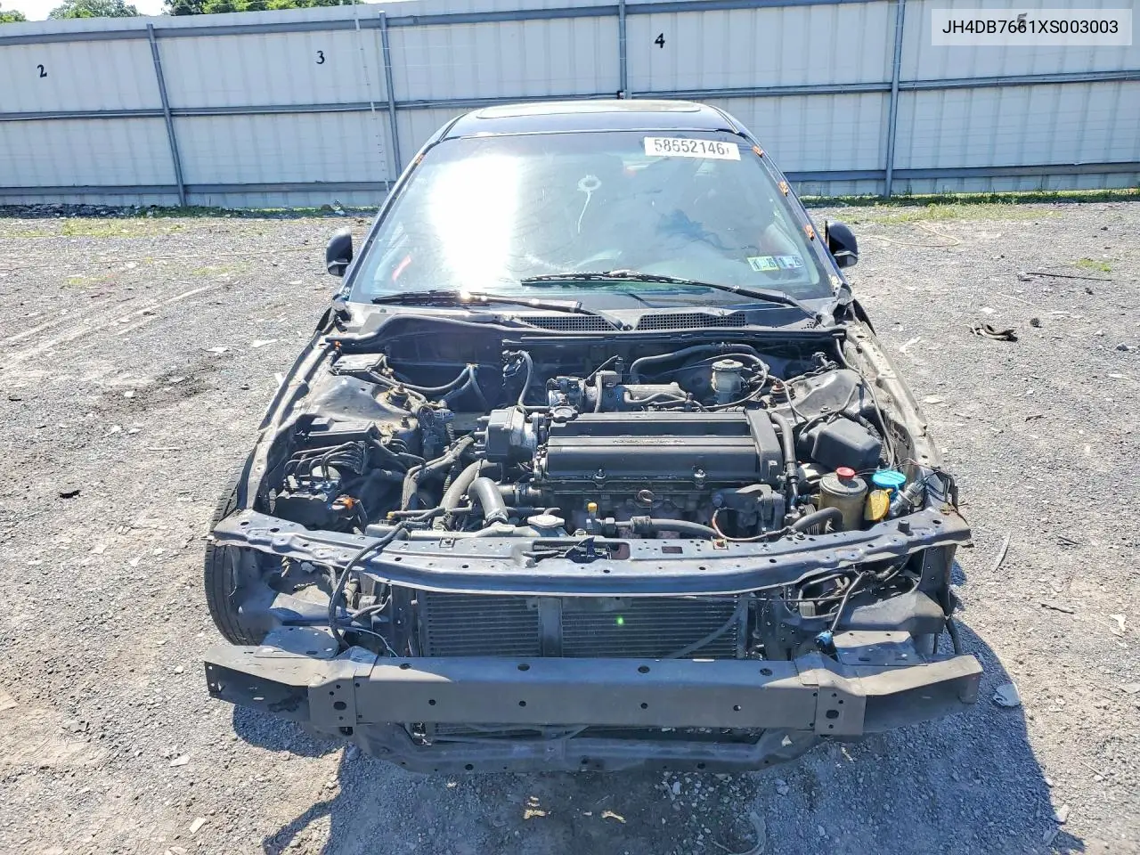 1999 Acura Integra VIN: JH4DB7661XS003003 Lot: 58652146