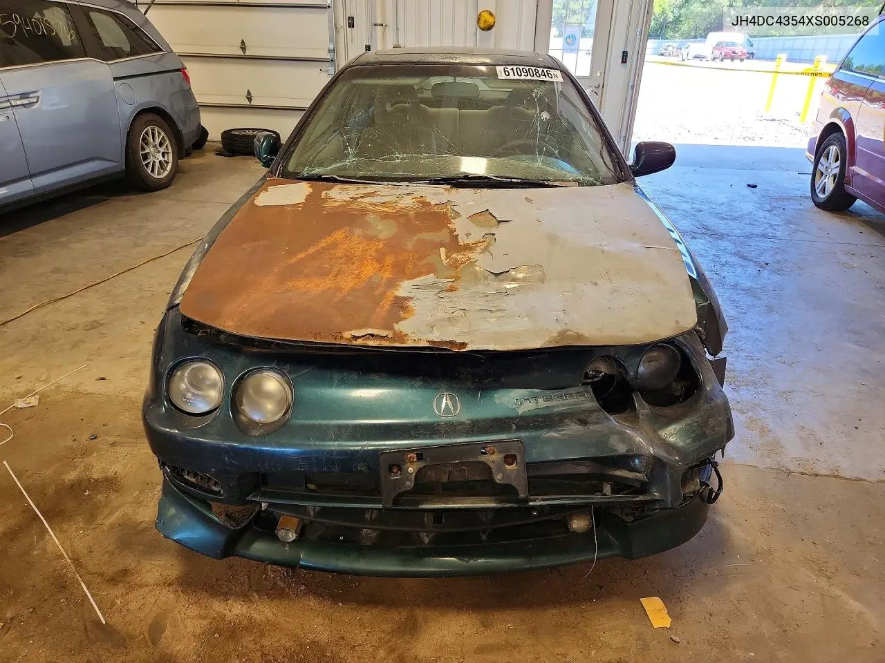 1999 Acura Integra Ls VIN: JH4DC4354XS005268 Lot: 61090846