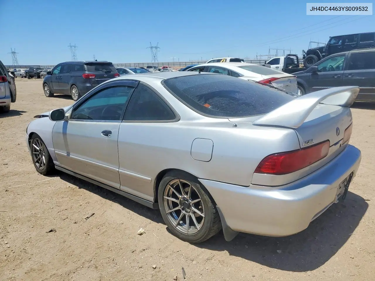 2000 Acura Integra Gs VIN: JH4DC4463YS009532 Lot: 57418126