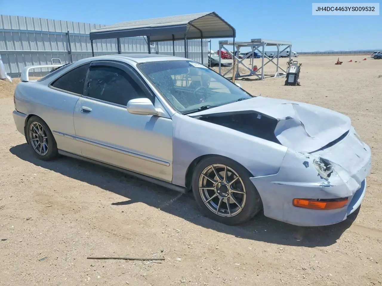 2000 Acura Integra Gs VIN: JH4DC4463YS009532 Lot: 57418126