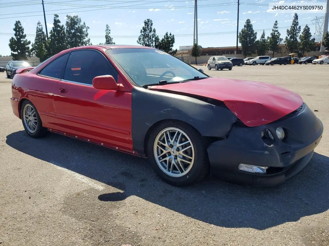 2000 Acura Integra Gs VIN: JH4DC4462YS009750 Lot: 57532276