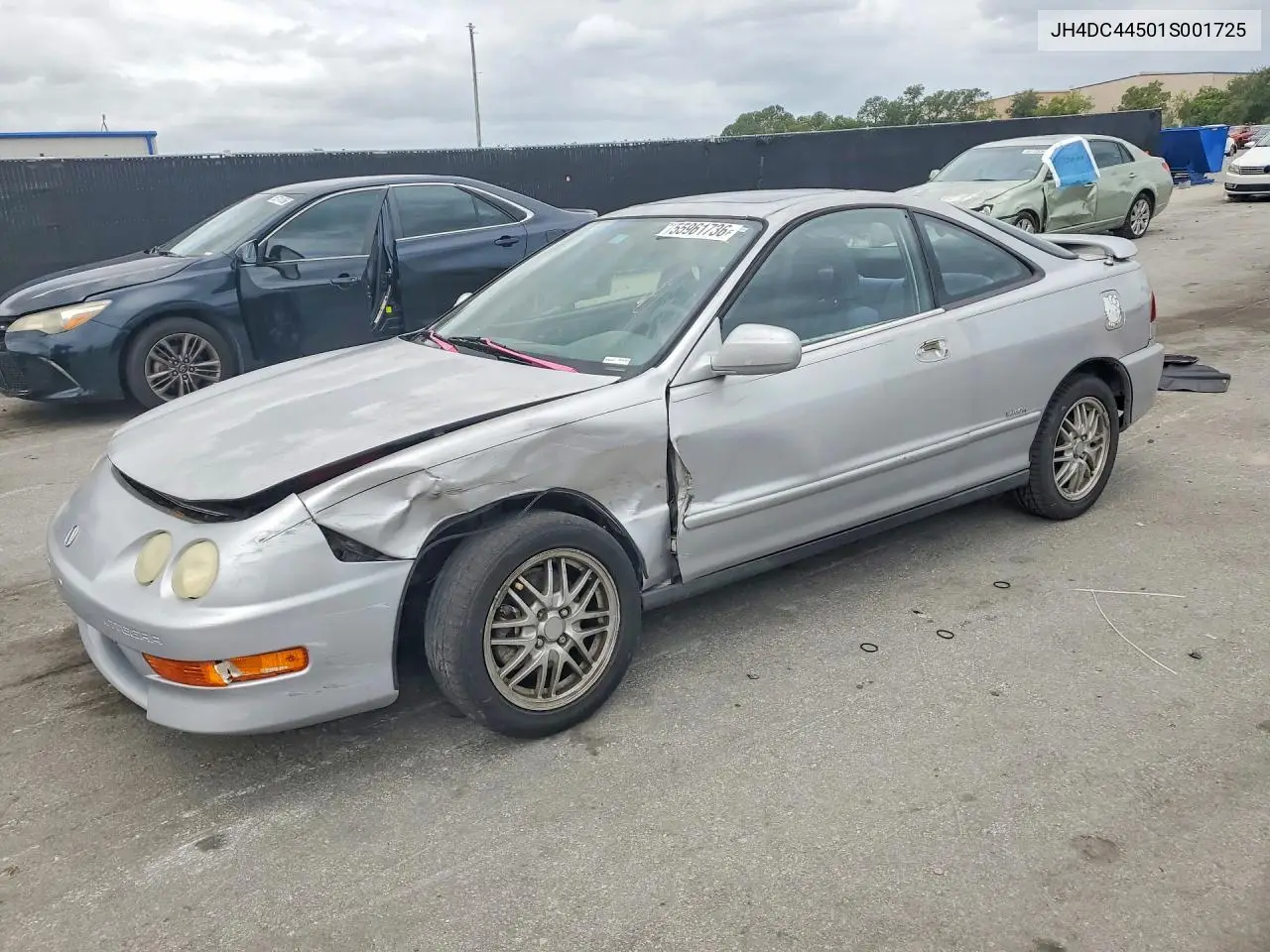 2001 Acura Integra Ls VIN: JH4DC44501S001725 Lot: 55961736