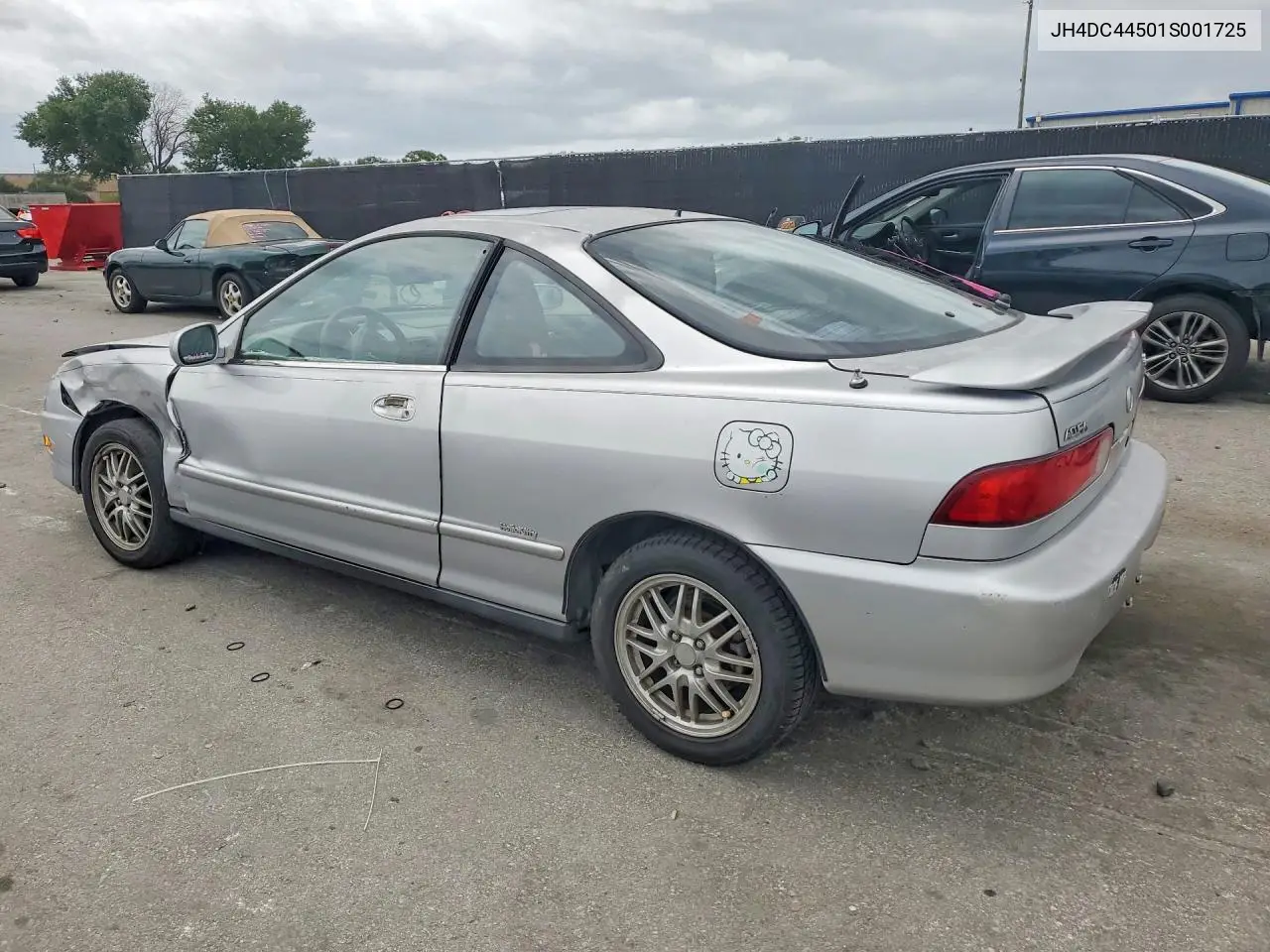 2001 Acura Integra Ls VIN: JH4DC44501S001725 Lot: 55961736