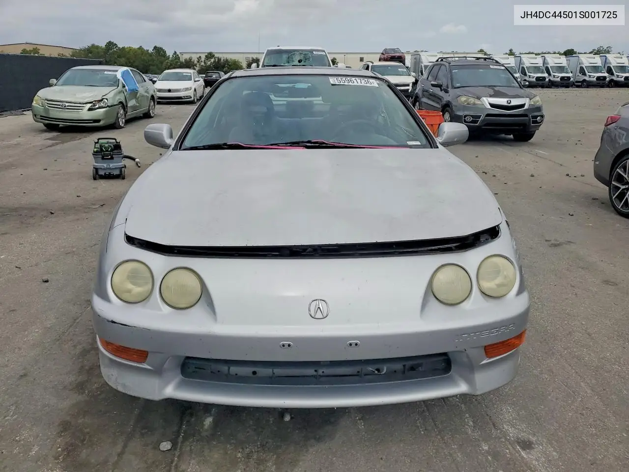 2001 Acura Integra Ls VIN: JH4DC44501S001725 Lot: 55961736