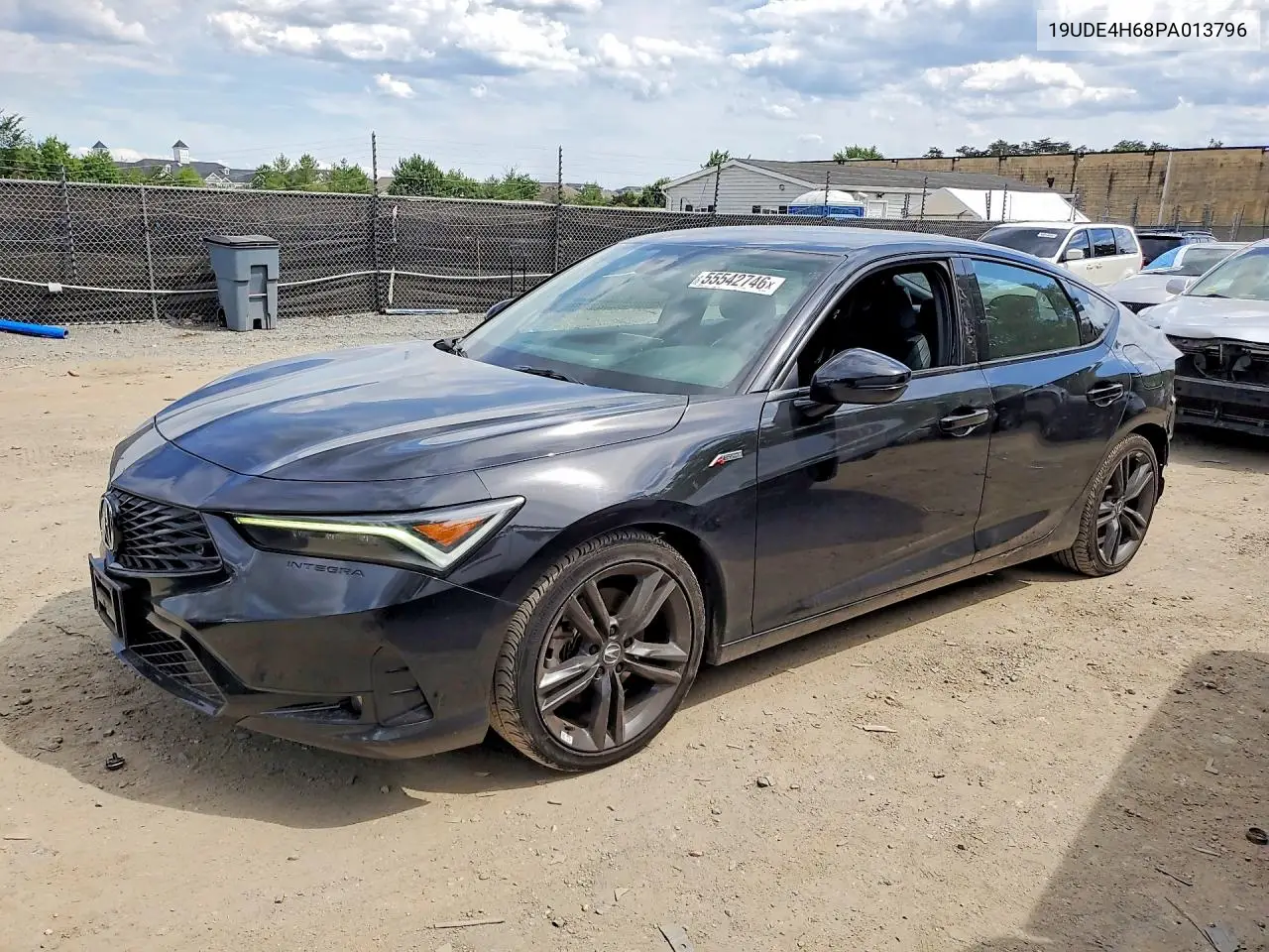 2023 Acura Integra A-Spec Tech VIN: 19UDE4H68PA013796 Lot: 55542746