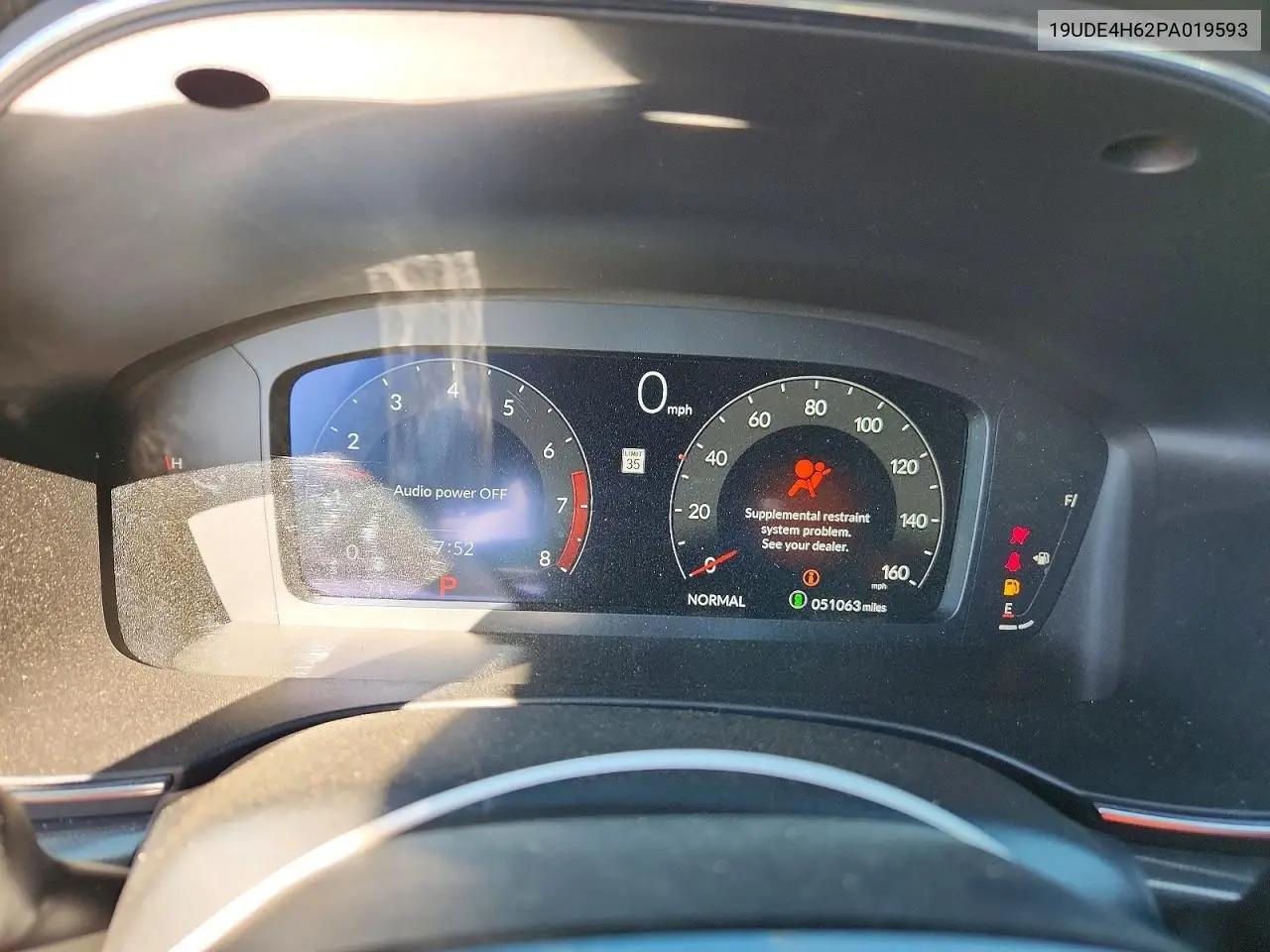 2023 Acura Integra A-Spec Tech VIN: 19UDE4H62PA019593 Lot: 55743556