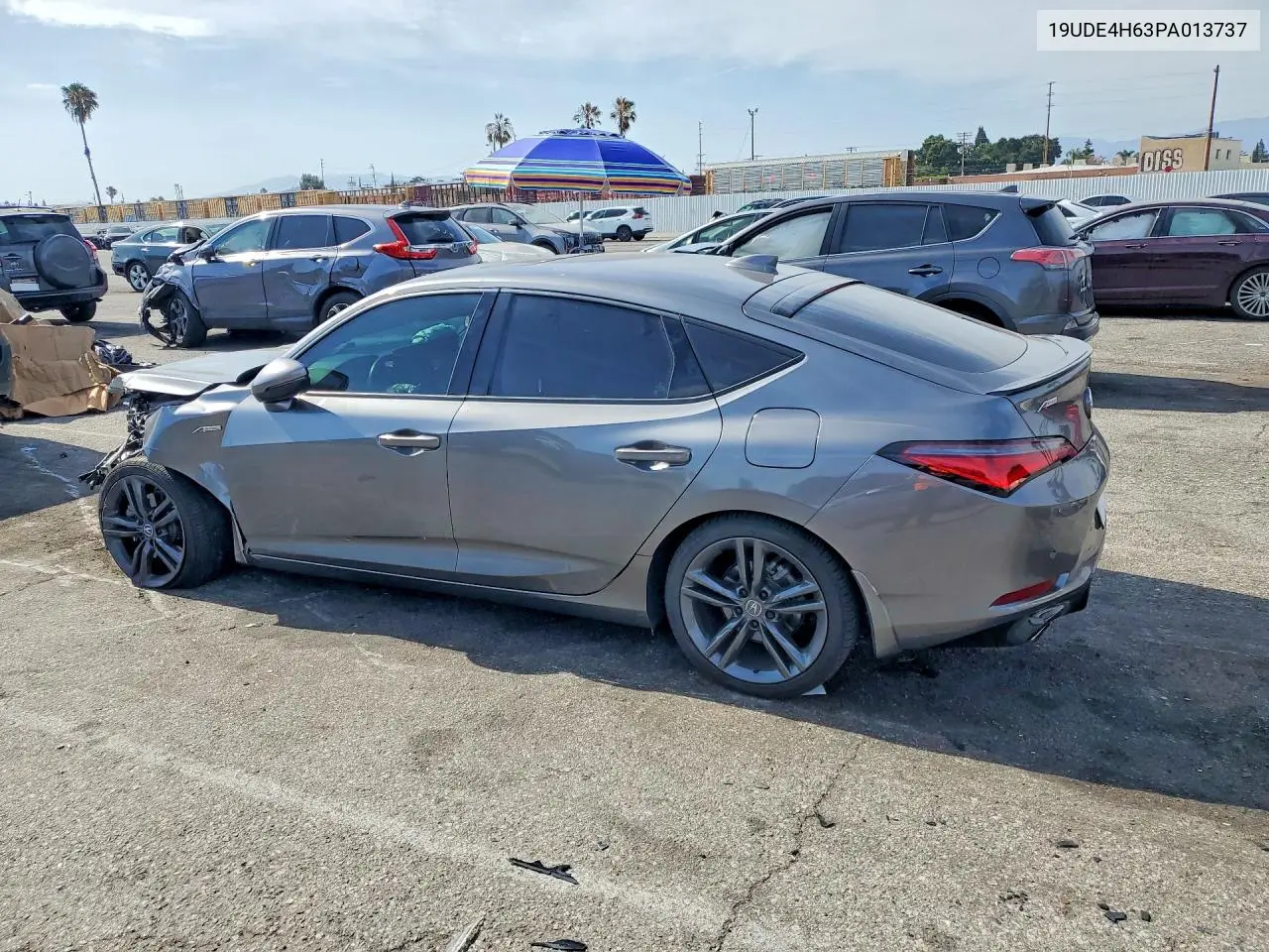 2023 Acura Integra A-Spec Tech VIN: 19UDE4H63PA013737 Lot: 56364556